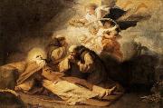 Antonio Viladomat y Manalt The Death of St Anthony the Hermit oil painting artist